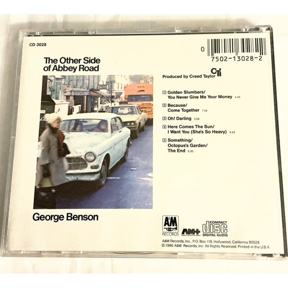 THE OTHER SIDE OF ABBEY ROAD by GEORGE BENSON 1970 Studio Album Beatles Songs CD - Picture 2 of 3